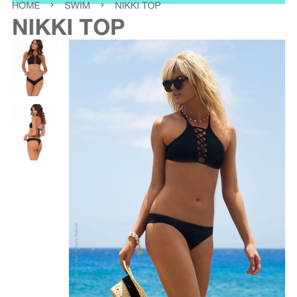LSPACE NWOT SWIM TOP